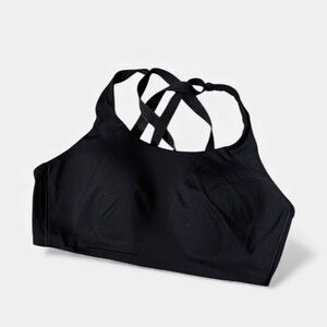 Lululemon Athletica Black Cross-Back Classic Sports Bra-38D